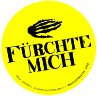 Aufkleber zum Weihnachtsmärchen, SCHAUSPIEL LEIPZIG/Centraltheater, 2008