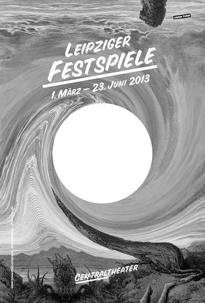 Werbeplakat 2, Leipziger Festspiele, Citylight, SCHAUSPIEL LEIPZIG/Centraltheater + Skala, 2013