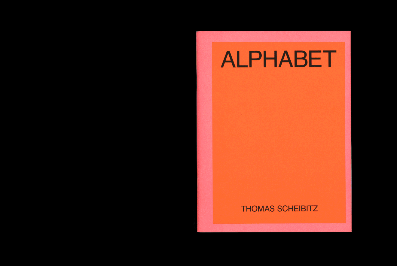 Publikation THOMAS SCHEIBITZ - ALPHABET, Diamondpaper Publishing