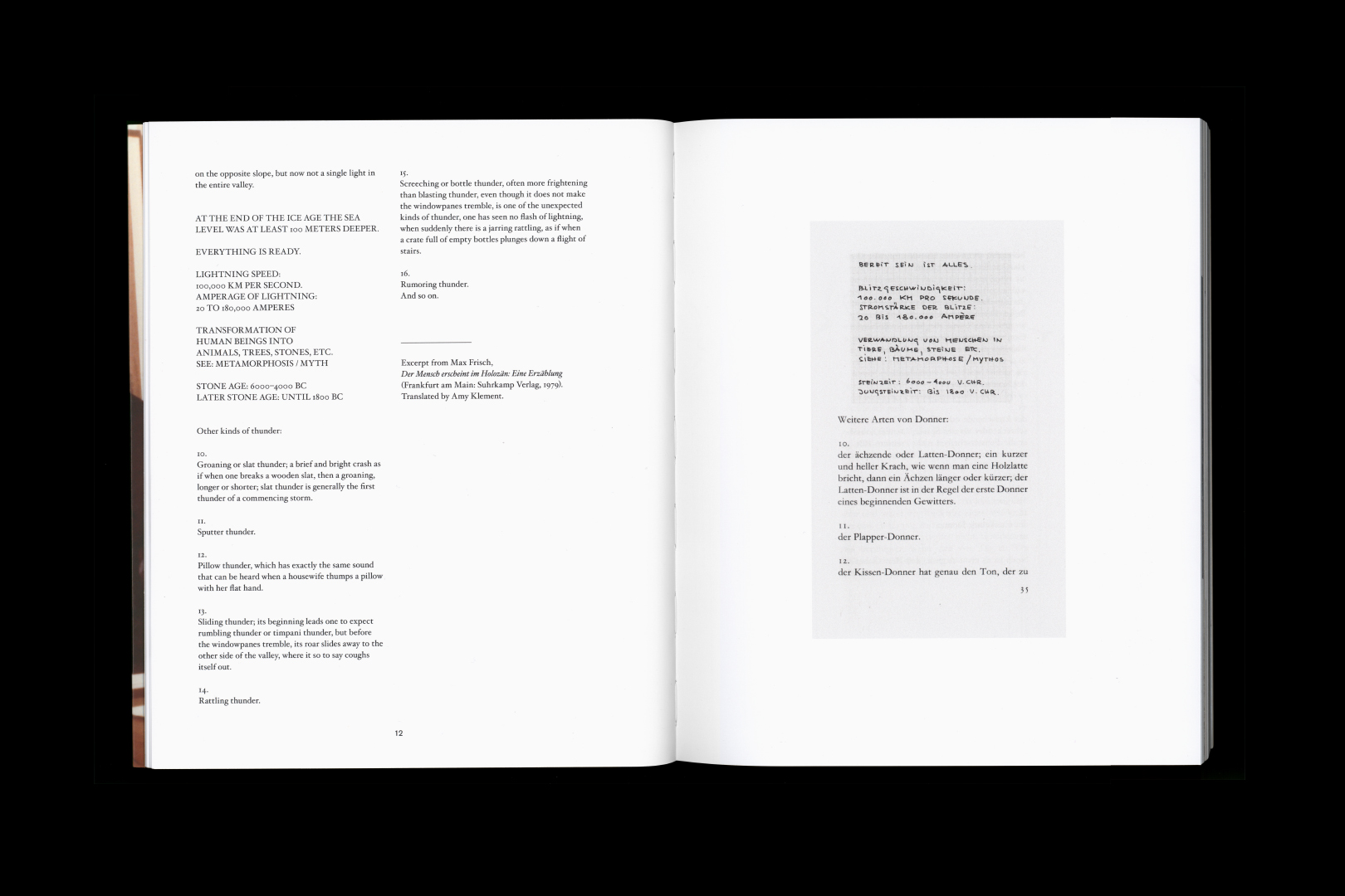 Julius von Bismarck – TALKING TO THUNDER