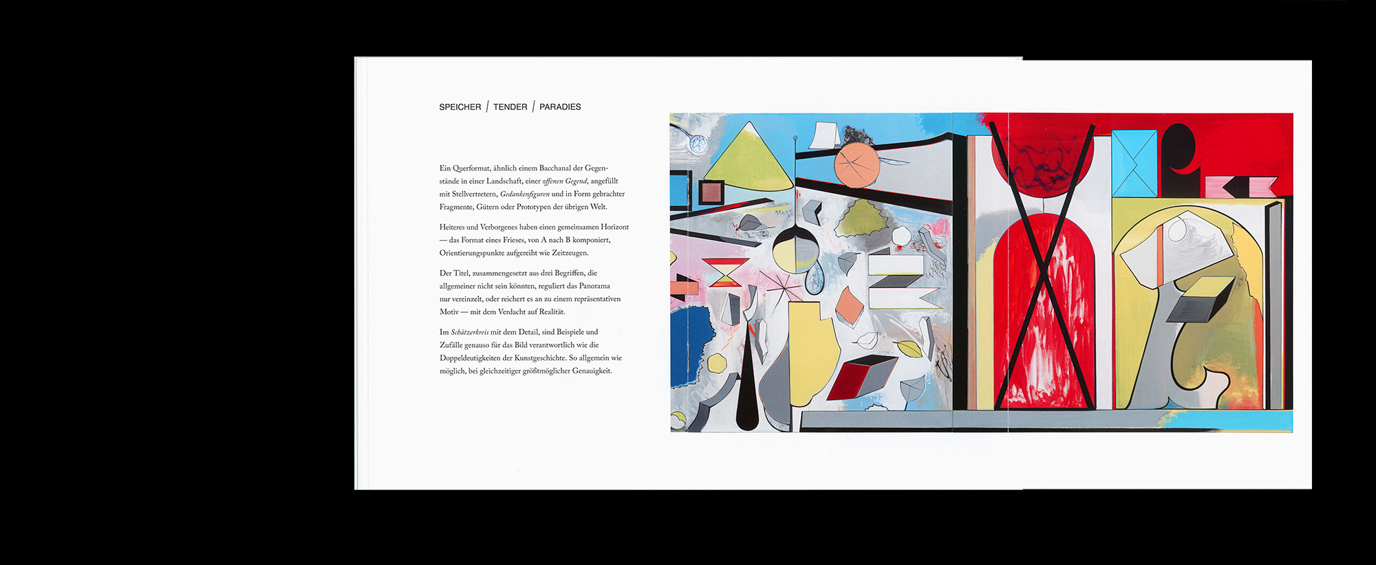 Thomas Scheibitz SPEICHER TENDER PARADIES